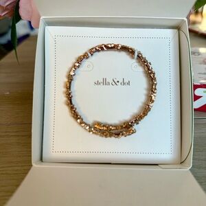 Stella & Dot rose gold bracelet